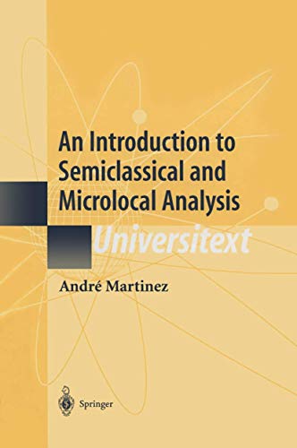 Imagen de archivo de An Introduction to Semiclassical and Microlocal Analysis a la venta por Better World Books