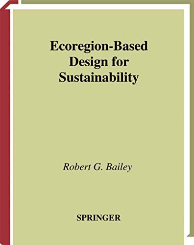 Imagen de archivo de Ecoregion-Based Design for Sustainability a la venta por Textbooks_Source