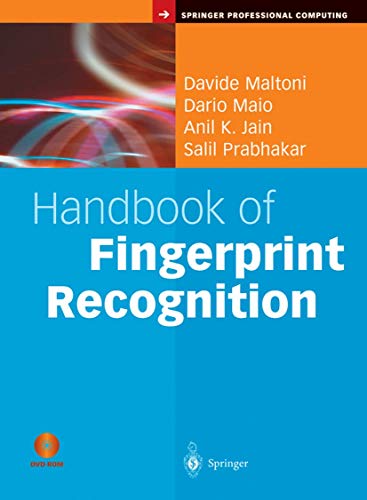 Beispielbild fr Handbook of Fingerprint Recognition zum Verkauf von Better World Books