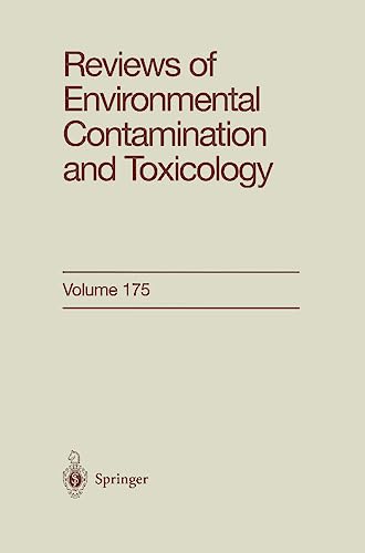 9780387954462: Reviews of Environmental Contamination and Toxicology 175