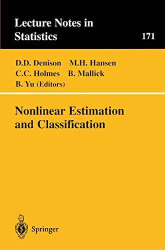 Stock image for Nonlinear Estimation and Classification (Lecture Notes in Statistics (171)) for sale by Zubal-Books, Since 1961