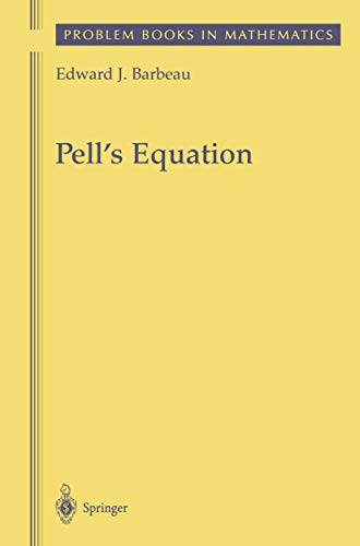 9780387955292: Pell's Equation