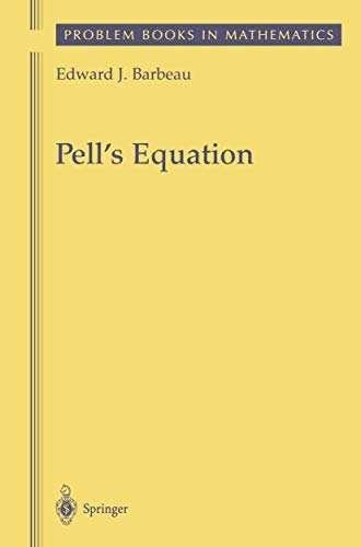 Stock image for Pell's Equation (Problem Books in Mathematics) for sale by Lucky's Textbooks