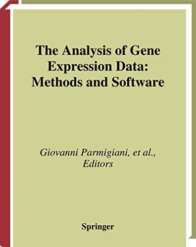 Stock image for The Analysis of Gene Expression Data: Methods and Software for sale by ThriftBooks-Atlanta
