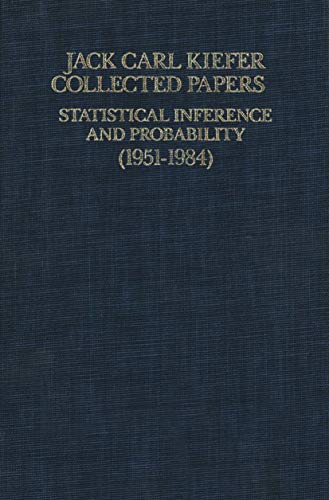 9780387960036: Collected Papers I: Statistical Inference and Probability (1951 - 1963)
