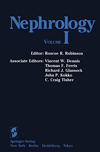 Nephrology, Proceedings of the IXth International Congres of Nephrology in two Volumes,