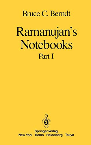 Beispielbild fr Ramanujan?s Notebooks: Part I zum Verkauf von Giant Giant