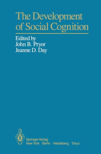 Beispielbild für The Development of Social Cognition zum Verkauf von Better World Books