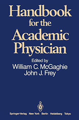 Stock image for Handbook for the Academic Physician for sale by Better World Books