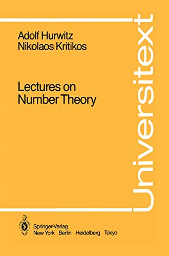 Lectures on Number Theory - Adolf Hurwitz