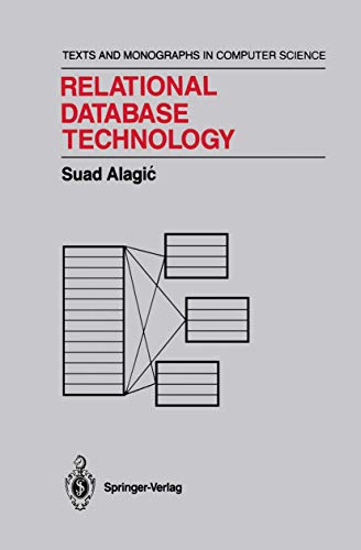 9780387962764: Relational Database Technology (Monographs in Computer Science)