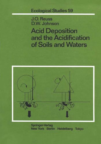 Beispielbild fr Acid Deposition and Acidification of Soils and Waters zum Verkauf von Better World Books: West