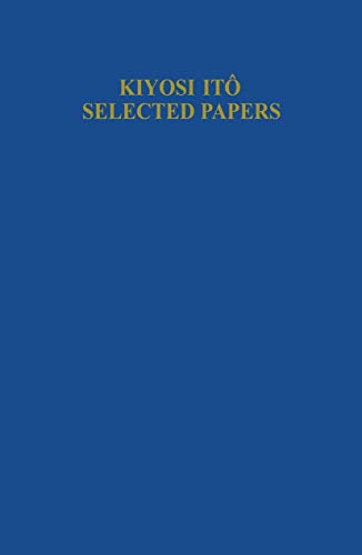 Imagen de archivo de Kiyosi Ito: Selected Papers a la venta por Row By Row Bookshop