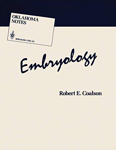 9780387963341: Embryology (Oklahoma Notes)