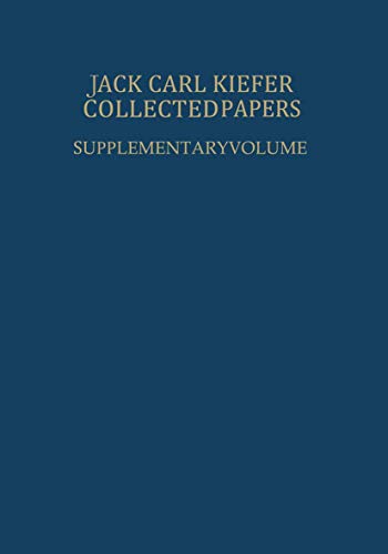 Imagen de archivo de Collected Papers Supplementary Volume a la venta por Zubal-Books, Since 1961