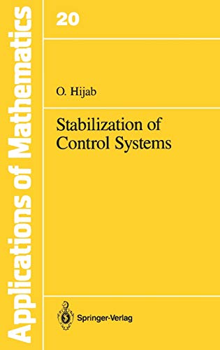 Imagen de archivo de Stabilization of Control Systems a la venta por THE SAINT BOOKSTORE