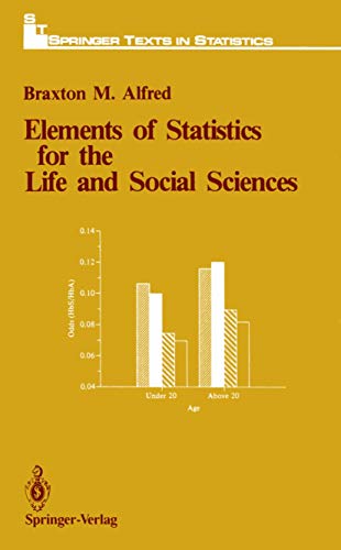 Imagen de archivo de Elements of Statistics for the Life and Social Science (Texts in Statistics ) a la venta por Alphaville Books, Inc.