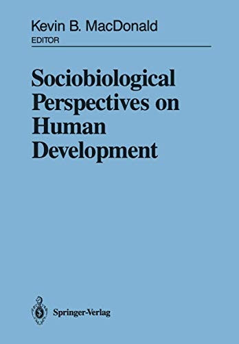 Beispielbild fr Sociobiological Perspectives on Human Development zum Verkauf von medimops