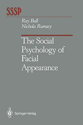 Stock image for The Social Psychology of Facial Appearance (Springer Series in Social Psychology) for sale by dsmbooks