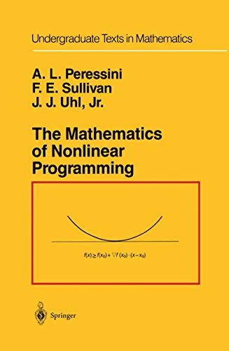 Stock image for The Mathematics of Nonlinear Programming (Undergraduate Texts in Mathematics) for sale by Bill's Books