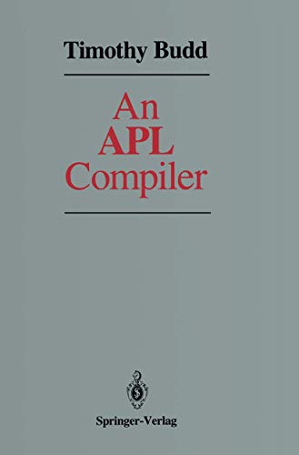 Imagen de archivo de An APL Compiler a la venta por Mahler Books