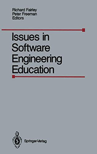 Stock image for Issues in Software Engineering Education: Proceedings of the 1987 Sei Conference for sale by Alien Bindings