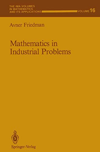 Stock image for Mathematics in Industrial Problems for sale by Bingo Used Books