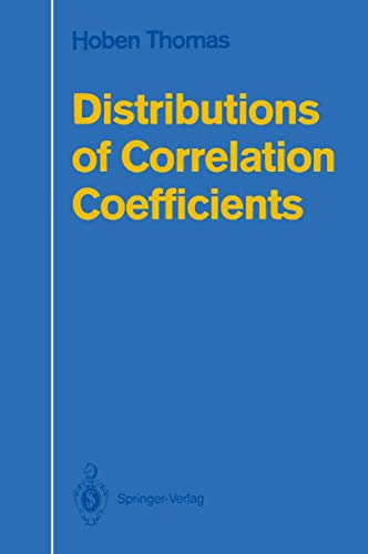 9780387968636: Distributions of Correlation Coefficients