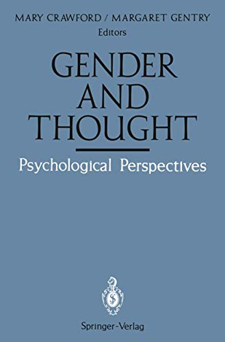 Beispielbild fr Gender and Thought: Psychological Perspectives zum Verkauf von Naomi Symes Books PBFA