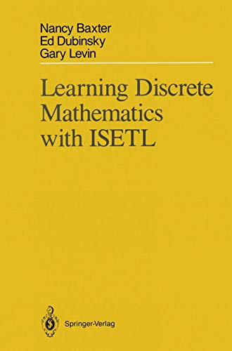 Imagen de archivo de Learning Discrete Mathematics with ISETL a la venta por The Book Bin