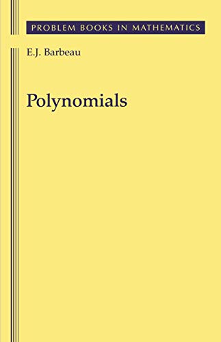 Beispielbild fr Polynomials zum Verkauf von Better World Books