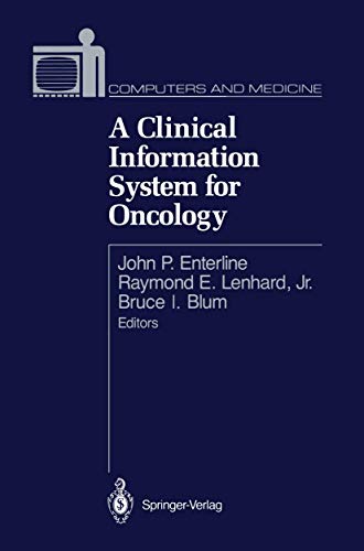 Imagen de archivo de A Clinical Information System for Oncology a la venta por Books Puddle