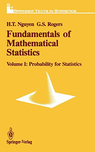 9780387970141: Fundamentals of Mathematical Statistics: Probability for Statistics: 001 (Springer Texts in Statistics)