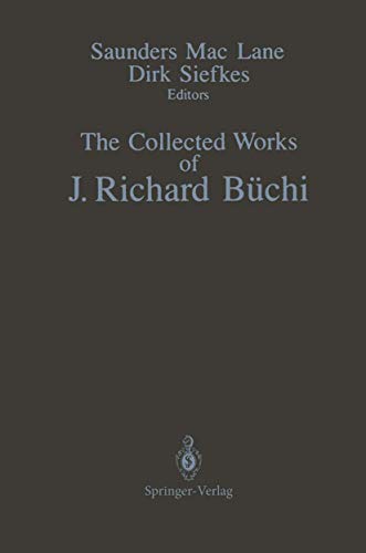 Imagen de archivo de Collected Works of J. Richard Buchi a la venta por J. HOOD, BOOKSELLERS,    ABAA/ILAB