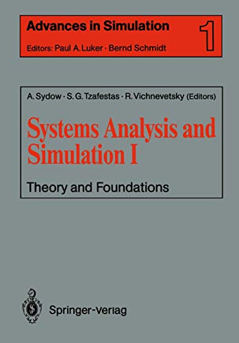 9780387970912: Systems Analysis and Simulation I: Theory and Foundations