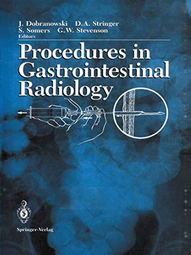 Stock image for Procedures in Gastrointestinal Radiology for sale by Edmonton Book Store