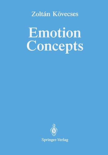 Beispielbild fr Emotion Concepts zum Verkauf von Better World Books