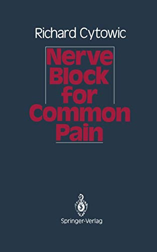 Stock image for Nerve Block for Common Pain for sale by BooksRun