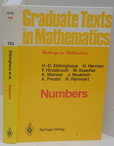 9780387972022: Numbers: 123 (Springer Series in Perception Engineering)