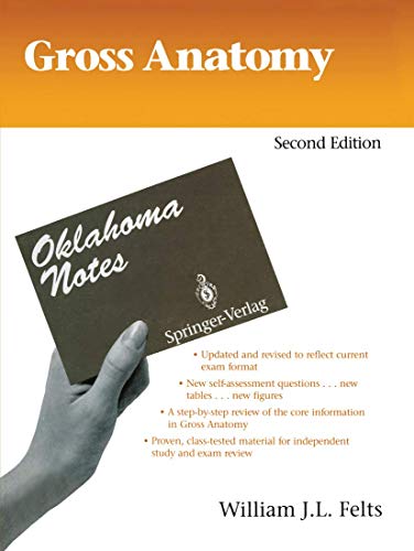 Beispielbild fr Gross Anatomy (Oklahoma Notes) zum Verkauf von WorldofBooks