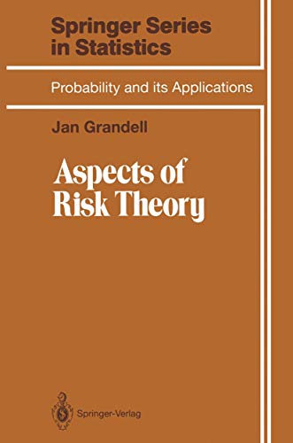 Stock image for Aspects of Risk Theory for sale by Better World Books