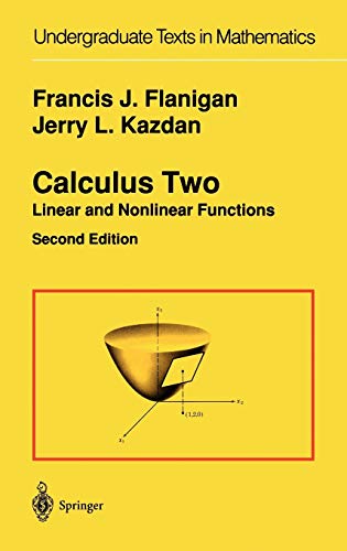 9780387973883: Calculus Two: Linear and Nonlinear Functions (Undergraduate Texts in Mathematics)