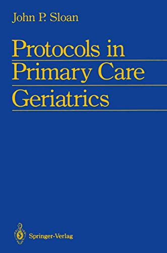 Beispielbild fr Protocols in Primary Care Geriatrics zum Verkauf von Cambridge Rare Books