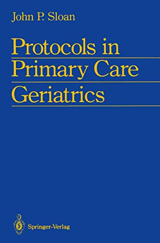 Stock image for Protocols in Primary Care Geriatrics for sale by HPB-Red