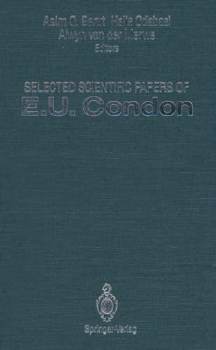 Stock image for SELECTED SCIENTIFIC PAPERS OF E. U. CONDON for sale by Russ States