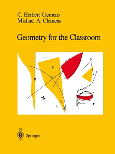 Stock image for Geometry for the Classroom for sale by Irish Booksellers