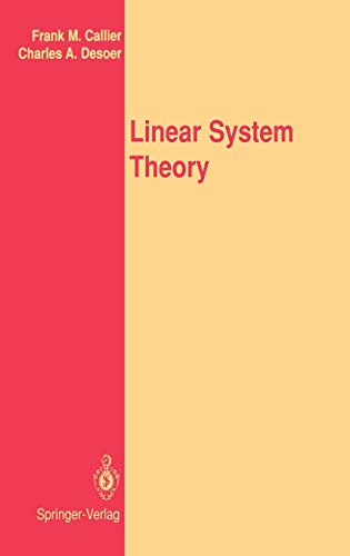 Imagen de archivo de Linear System Theory a la venta por ThriftBooks-Dallas
