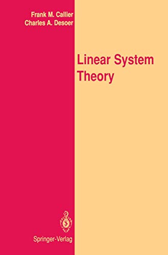 9780387975733: Linear System Theory