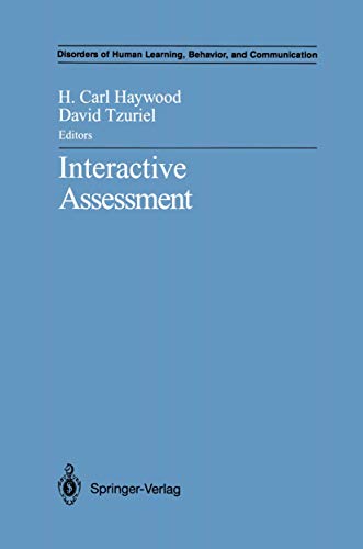 9780387975870: Interactive Assessment (Disorders of Human Learning, Behavior, and Communication)