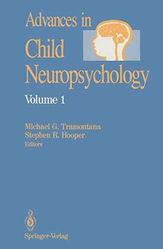 9780387976112: Advances in Child Neuropsychology: 1
